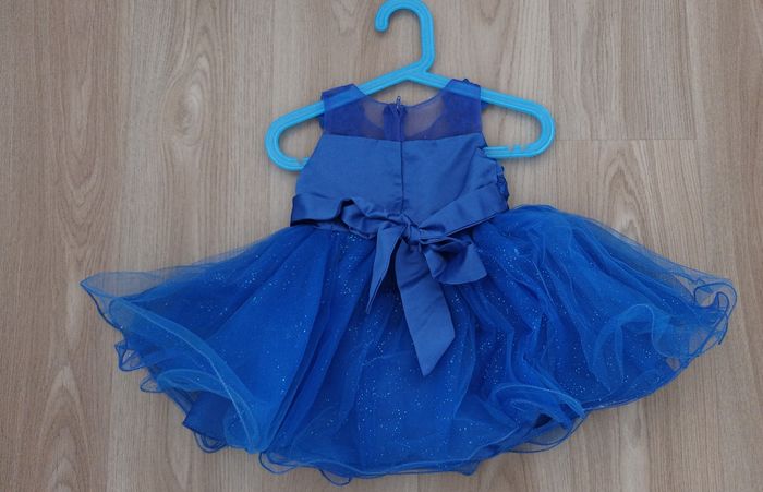 Robe cérémonie bleue 6 mois - photo numéro 3