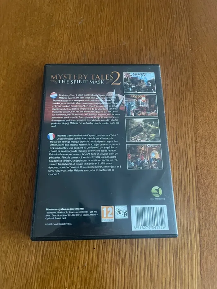 Jeu Pc mystery tales 2 The Spirit mask - photo numéro 3