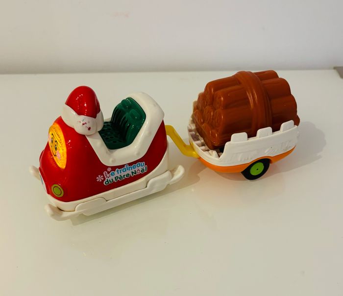 Vtech Tut Tut Bolides Super calendrier de l’avent 25 surprises dont Raphaël le traîneau du Père Noël véhicule parlant musical interactif maxi circuit garage animo copains lot SOP77 - photo numéro 7