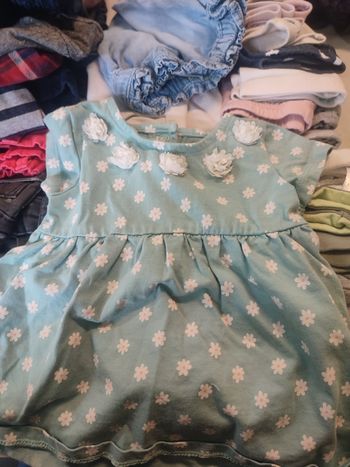 Robe à petite fleurs pour l'été