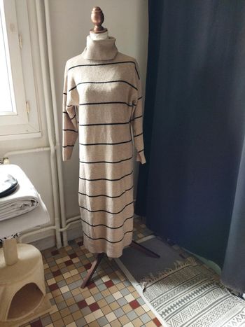 #aline11052405 robe longue en laine