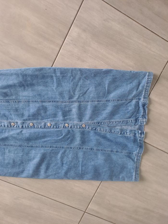 Robe en jean bleu Canda Taille 42 - photo numéro 3