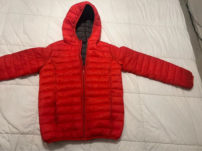 veste doudoune rouge - photo numéro 3