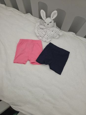 Lot 2 shorts 3 mois fille