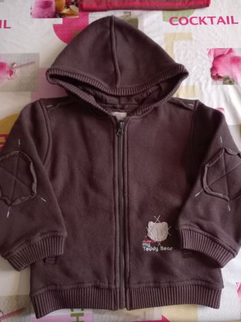 Gilet zippé sherpa garçon