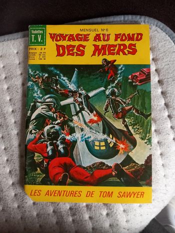 Bd vintage- Voyage au fond des mers n°6 - les aventures de Tom sawyer