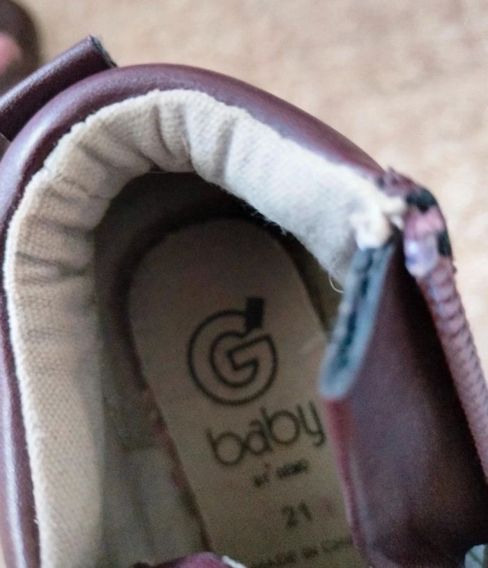 Baskets Gémo pointure 21 - photo numéro 4