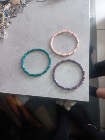Lot de 3 bracelets