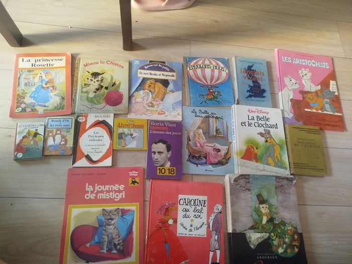29 livres enfants et scolaires anciens