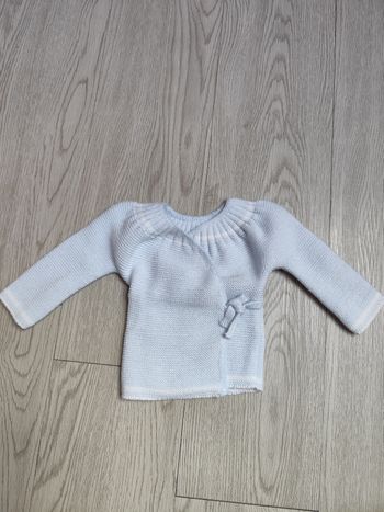 Gilet manches longues