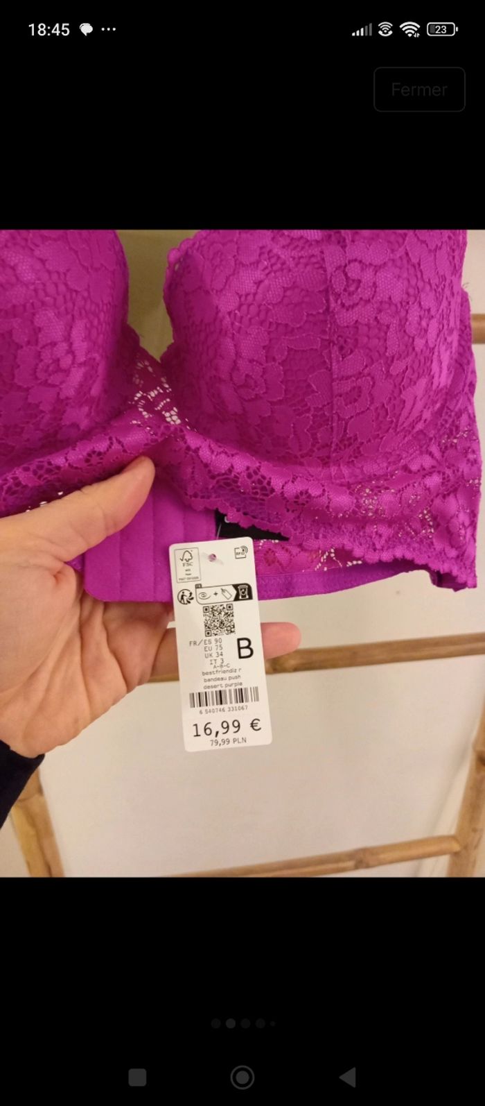 Soutien gorge - photo numéro 4