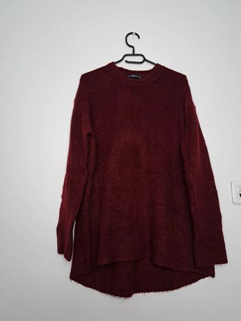 Zara pull bordeaux femme 36