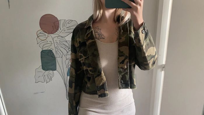 Veste en jean militaire - photo numéro 2