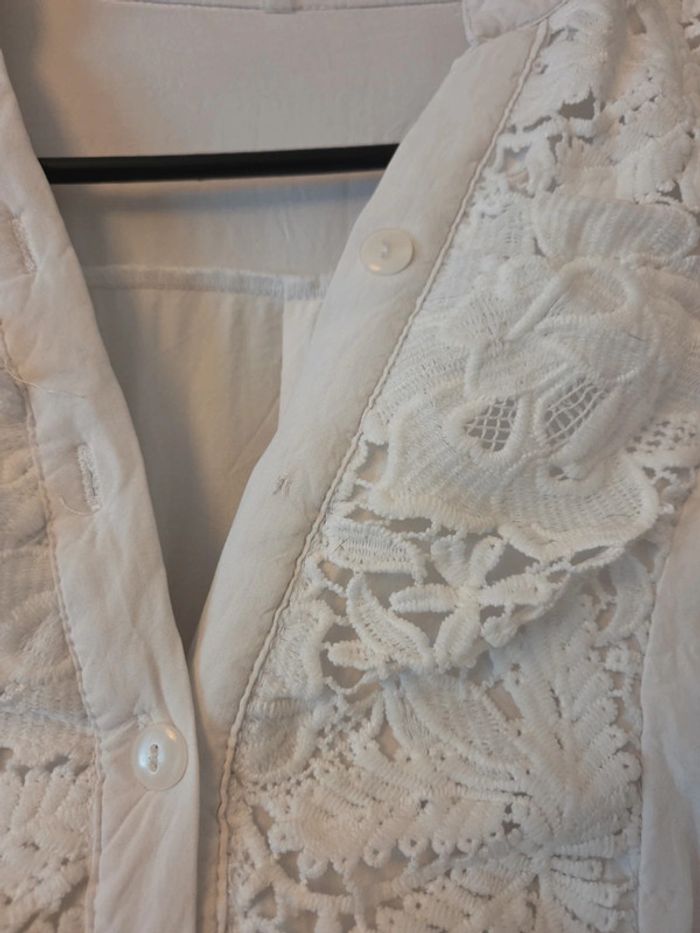 Chemise blanche femme taille M - photo numéro 3