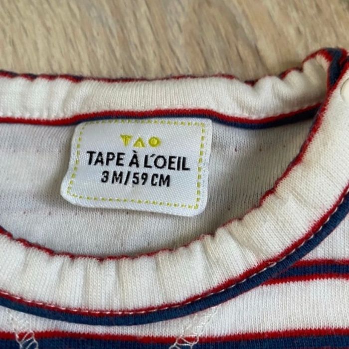 Haut manche longue 3 mois - photo numéro 3