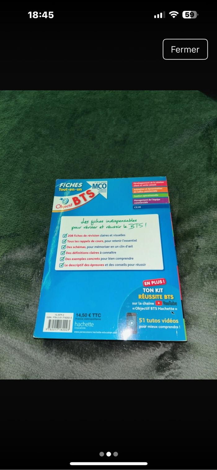 Livre révision Bts Mco 1ere et 2ème année - photo numéro 2
