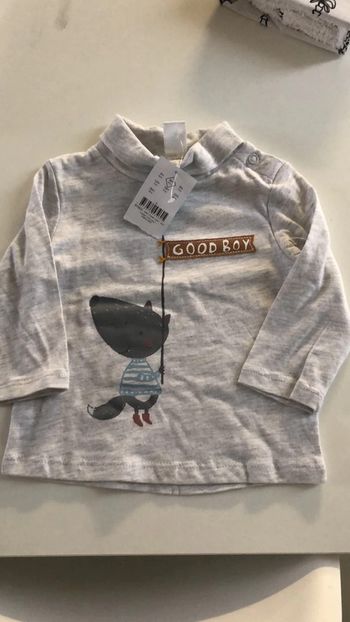 Tee shirt manches longues neuf