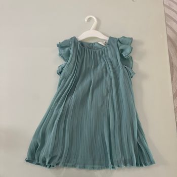 Robe fille vert