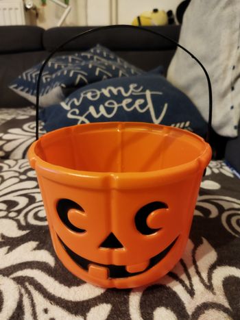 Seau pour bonbons halloween