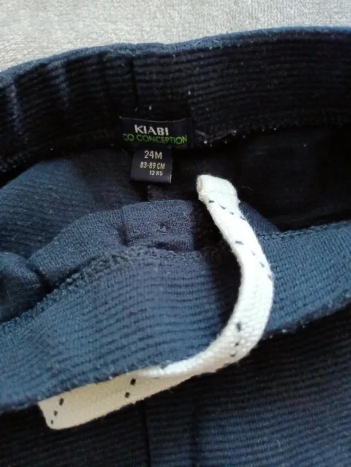 Pantalon côtelé 2 ans - photo numéro 3
