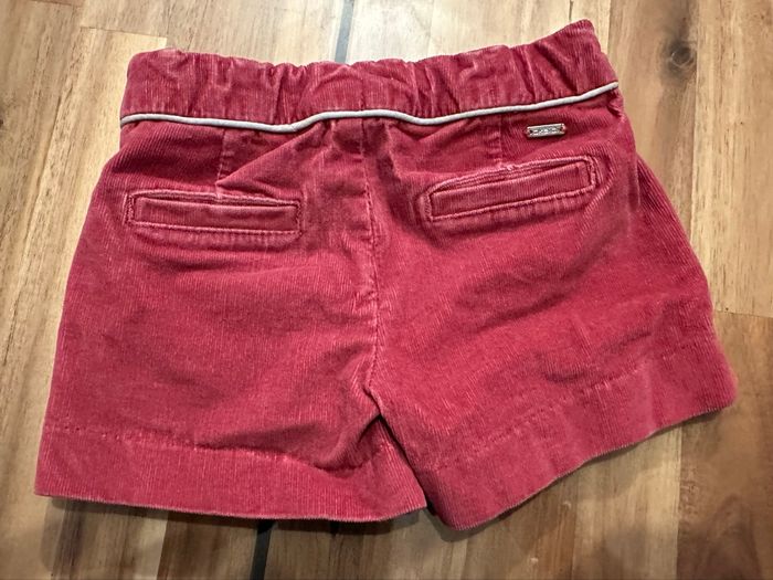 Short Velours Rose Bordeaux Okaïdi 3 Ans - photo numéro 3