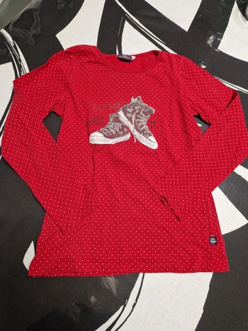 Tee shirt sergent major 8 ans rose