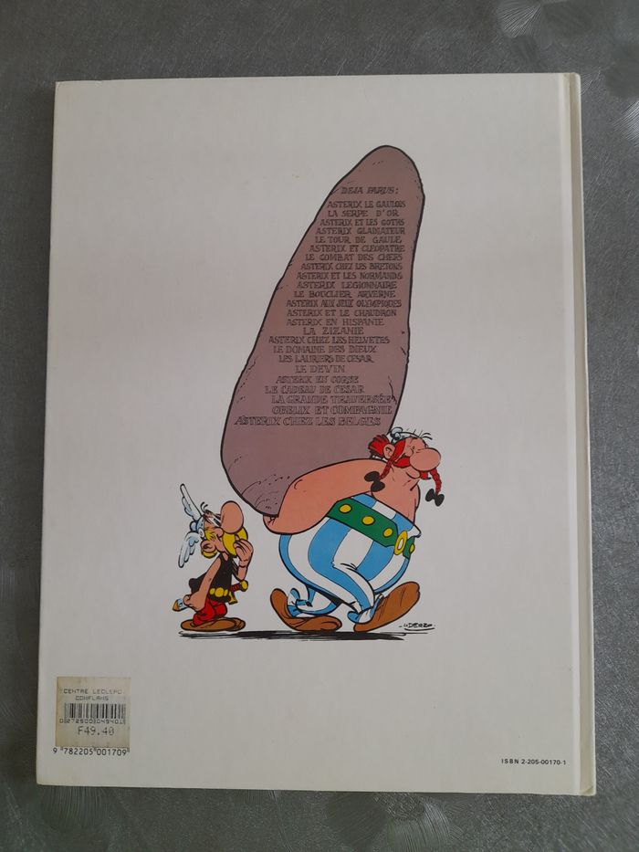 BD. Astérix. Le combat des chefs - photo numéro 3