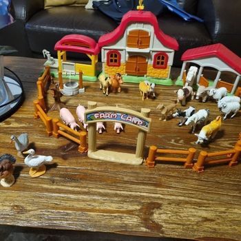 Ferme avec animaux