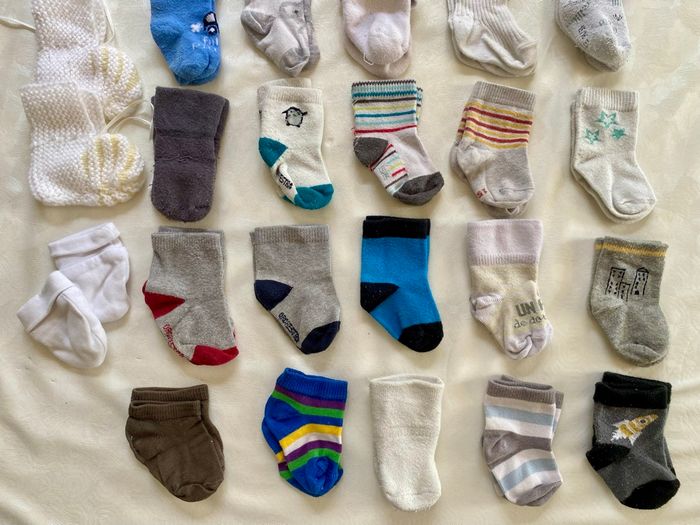 Chaussettes bébé naissance à 12 mois - photo numéro 4