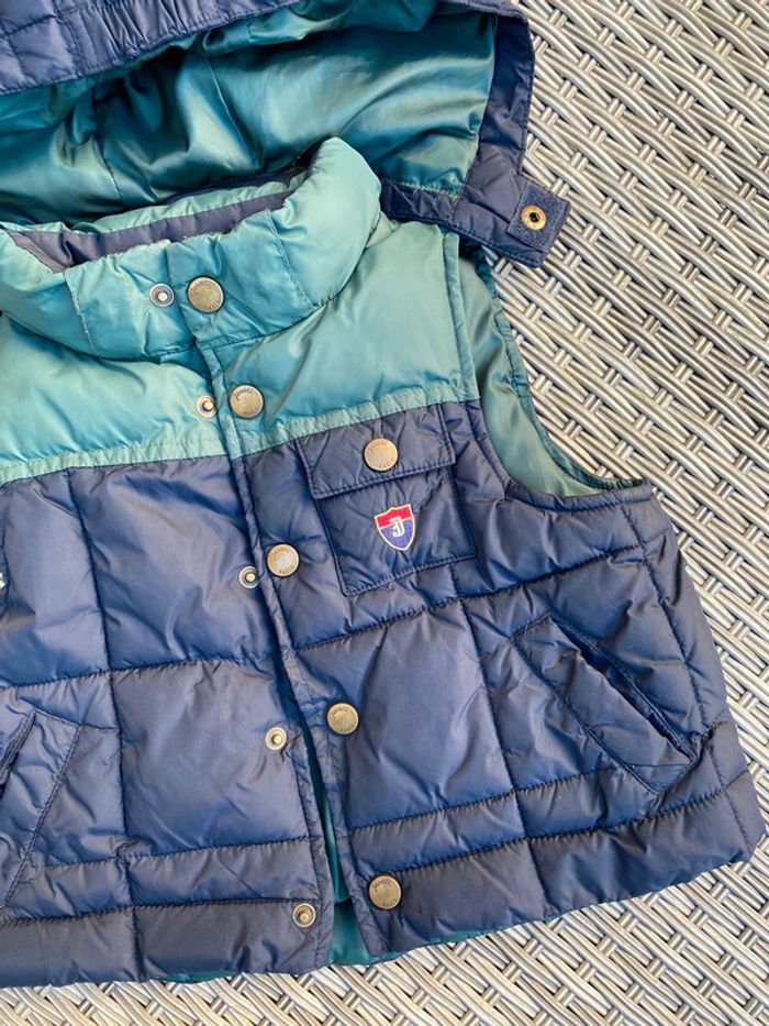 Doudoune veste sans manches avec capuche amovible Jacadi 2 ans - photo numéro 2