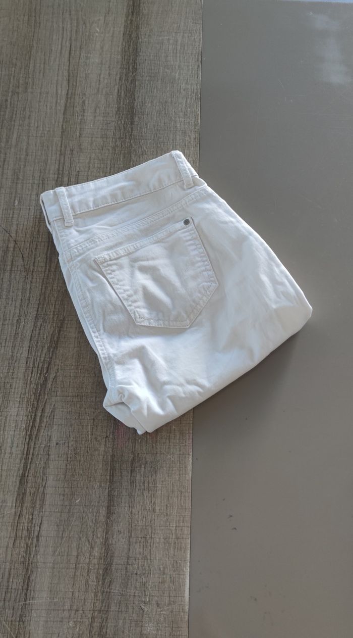 Jean blanc Kookaï femme Taille36 – coupe classique – bon état - photo numéro 6