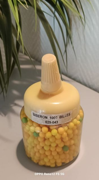 Billes jaunes 