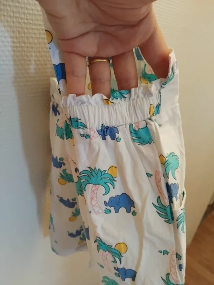 Salopette mixte neuf 12mois 100%coton - photo numéro 7