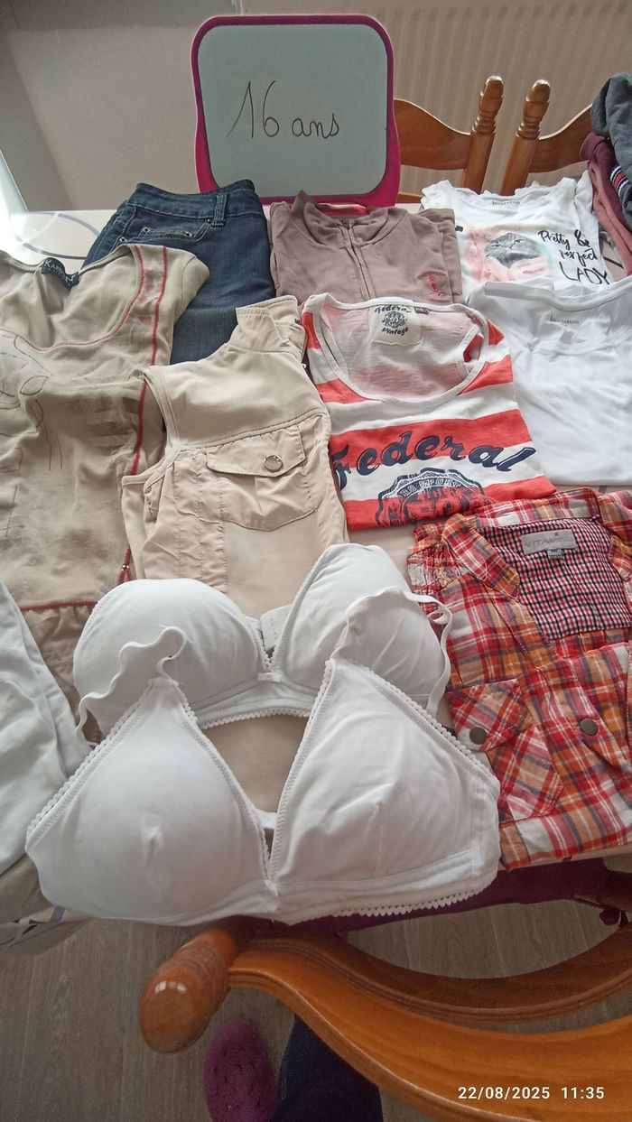 Lot rentrée 26 vêtements 16 ans - photo numéro 3