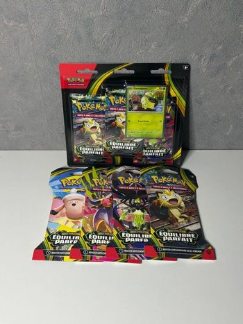 Carte Pokemon Lot 1 ArtSet et 1 Tripack ME03 neuf scellé 