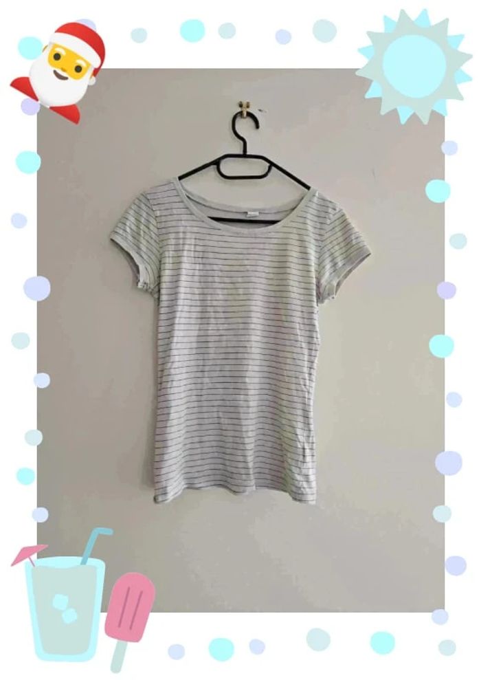 Tee shirt rayé mariniere femme