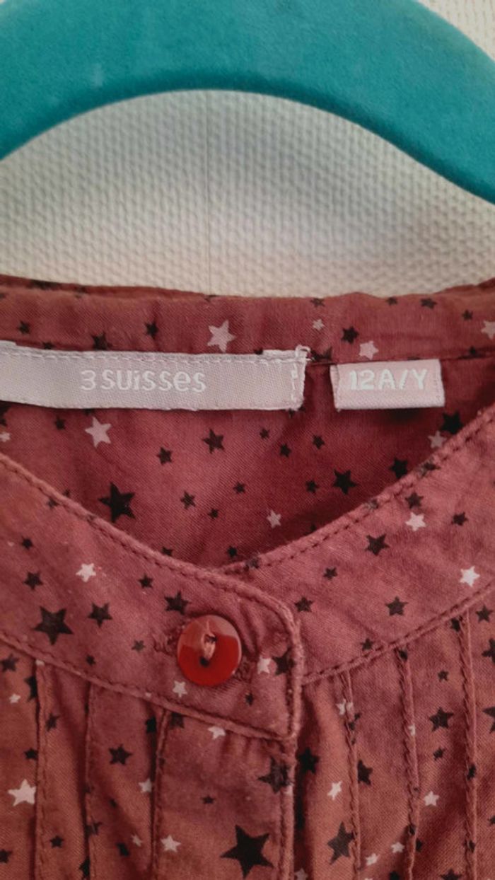 Blouse manches longues 3 suisses 12 ans - photo numéro 5