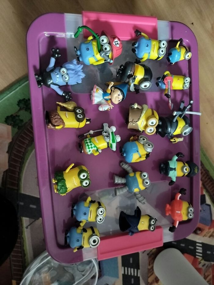 Lot de figurines à collectionner les Minions