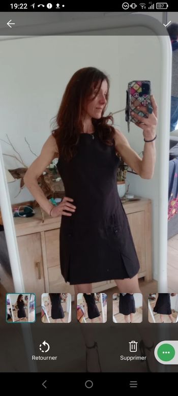 Robe courte 38 marton style 60s 3 Suisses c72