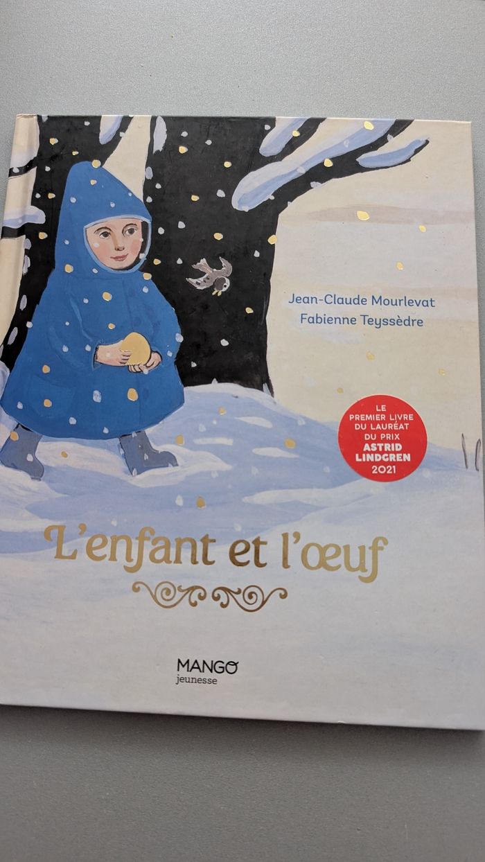 Livre "l'enfant et l'oeuf"