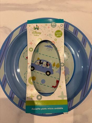 Assiette Mickey
