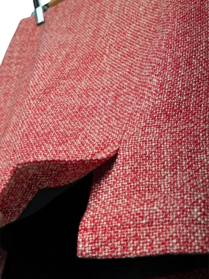 Mini jupe tailleur rose • Pink tailored skirt Cache Cache Taille 42 - photo numéro 4