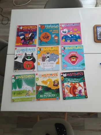 Lot de 9 Histoires pour les petits sans CD