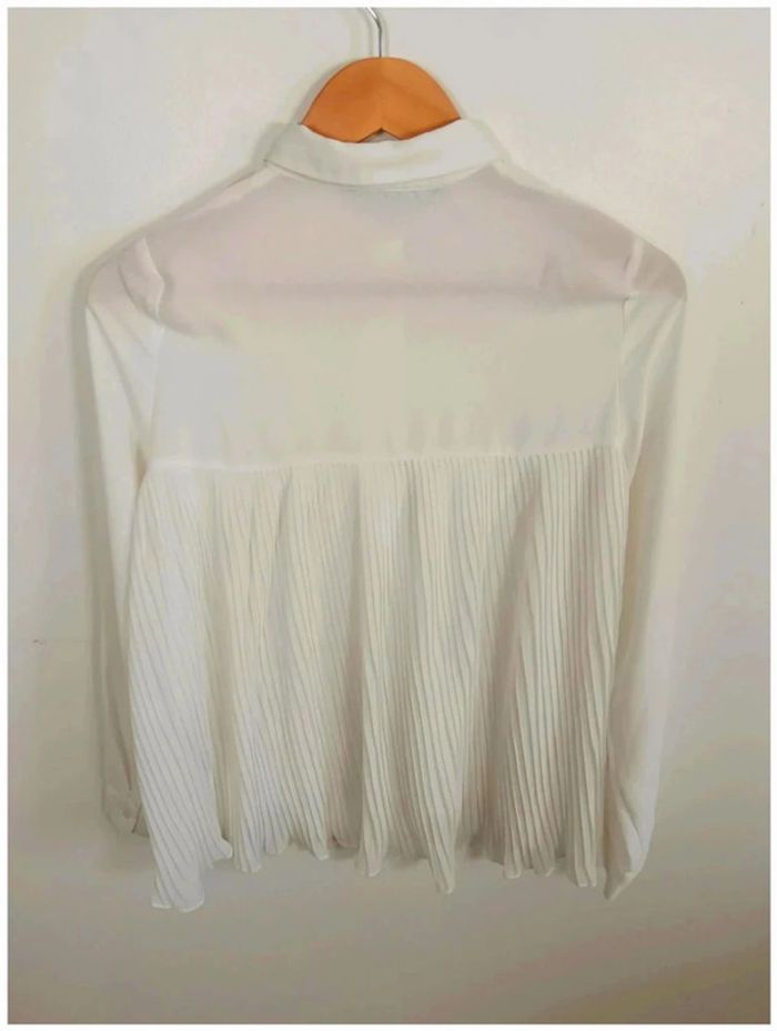C22 blouse blanche Zara S - photo numéro 2