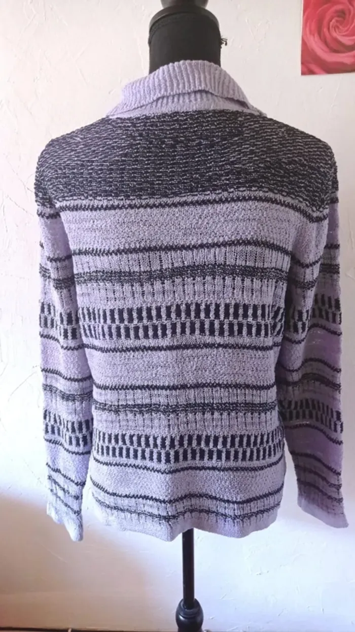🌸Pull mi-saison, Brandtex, taille M 38 - photo numéro 3