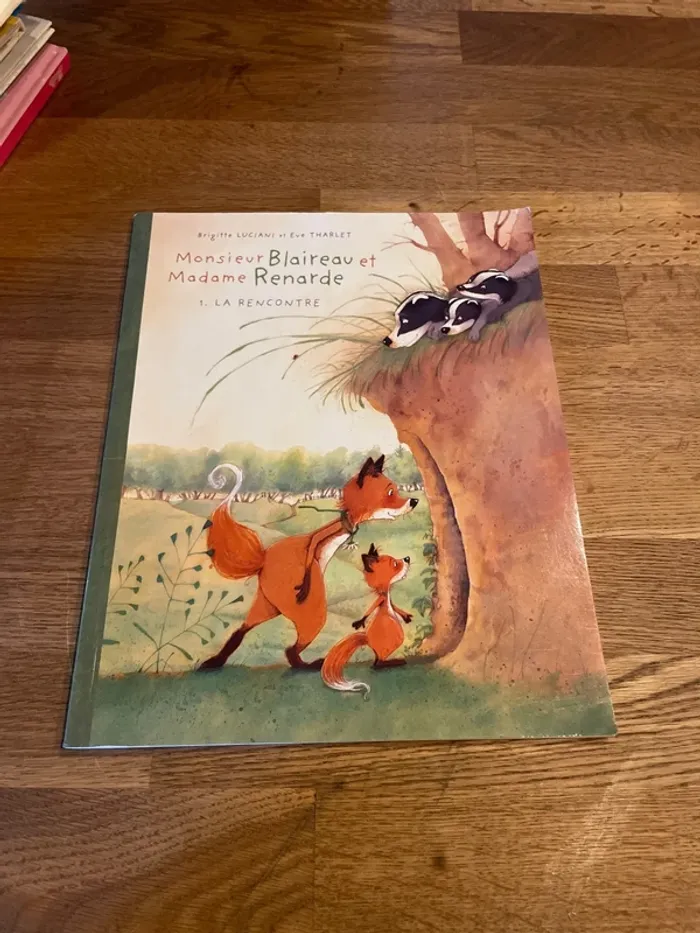 Livre L’école des Max Monsieur Blaireau et Madame Renarde 1- La rencontre