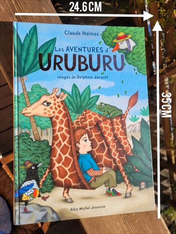 Les Aventures d'Uruburu 🦒 grand format, Albin Michel Jeunesse