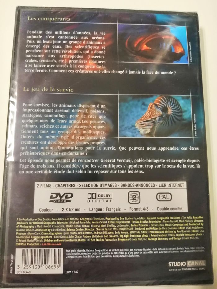 Lot de 4 DVD tous NEUFS, "La fabrique de la vie" de National Geographic - photo numéro 3