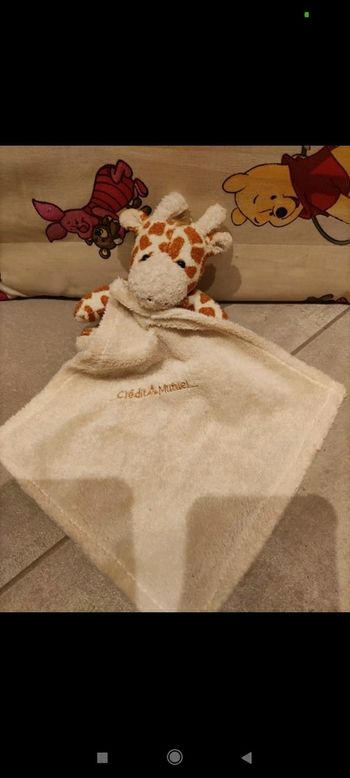 Doudou girafe