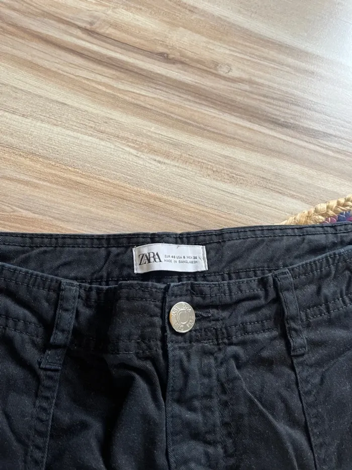Pantalon cargo noir - photo numéro 4